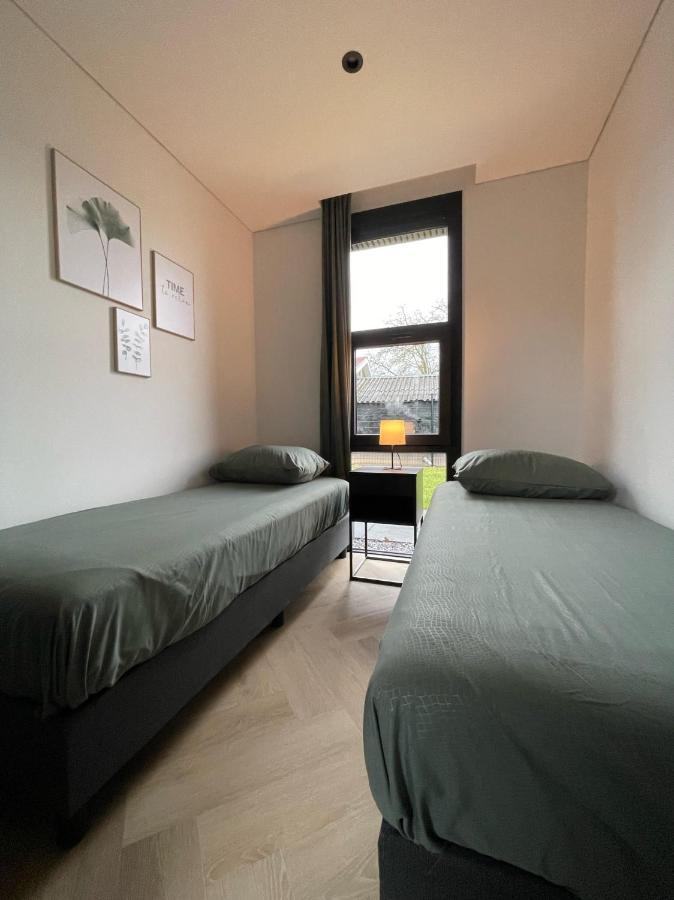 Edelhert, Moderne En Comfortabele Vakantiewoning Met Hottub! Ermelo Kültér fotó