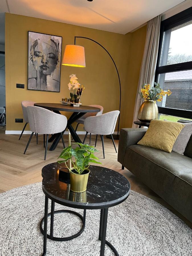 Edelhert, Moderne En Comfortabele Vakantiewoning Met Hottub! Ermelo Kültér fotó