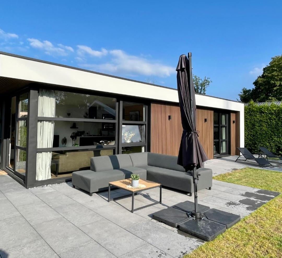 Edelhert, Moderne En Comfortabele Vakantiewoning Met Hottub! Ermelo Kültér fotó